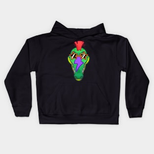 Montgomery Gator Face Sticker Kids Hoodie